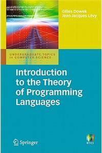 Introduction to the Theory of Programming Languages