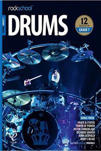 ROCKSCHOOL DRUMS GRADE 7 2018 BOOKAUDIO