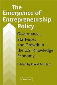 The Emergence of Entrepreneurship Policy