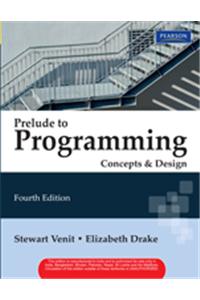 Prelude to Programming : Concepts and Design