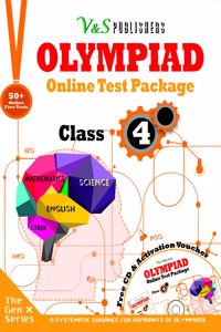 Oympiad Online Test Package Class 4 (Free Cd With Activation Voucher)