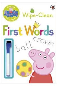 Peppa Pig: Practise with Peppa: Wipe-Clean First Words