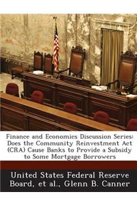 Finance and Economics Discussion Series