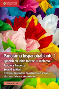 Panorama Hispanohablante 1 Teacher's Resource with Cambridge Elevate