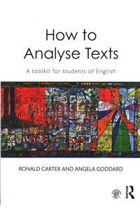 How to Analyse Texts