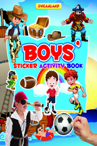 Sticker Activity Book - Boys