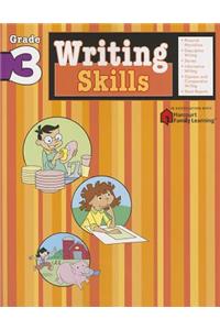 Writing Skills: Grade 3 (Flash Kids Harcourt Family Learning)