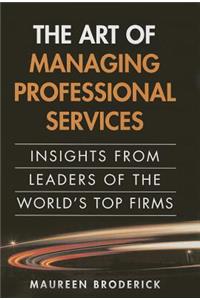 The Art of Managing Professional Services