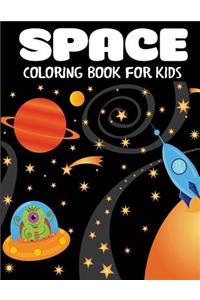 Space Coloring Book for Kids