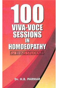 100 Viva-Voce Sessions in Homoeopathy