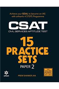 15 Practice Sets - CSAT Paper-2 (Civil Services Aptitude Test)