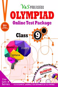 Oympiad Online Test Package Class 9 (Free Cd With Activation Voucher)