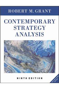 Contemporary Strategy Analysis, Text and Cases Edi tion, 9th Edition