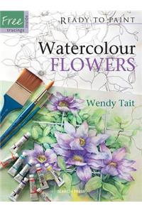 Ready to Paint Watercolour Flowers