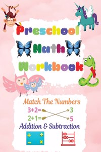 Preschool Math Workbook