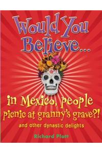 Would You Believe...in Mexico People Picnic at Granny's Grav