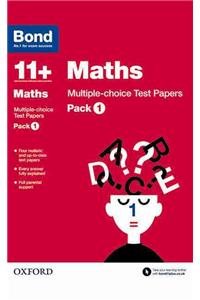 Bond 11+: Maths: Multiple-choice Test Papers