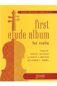 First Etude Album for Violin