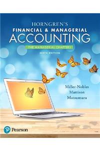 Horngren's Financial & Managerial Accounting