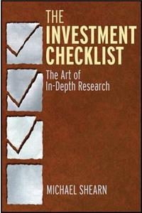 The Investment Checklist