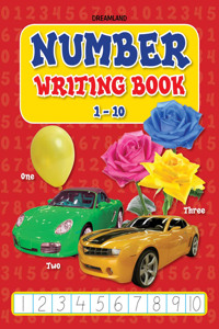 Number Writing Book 1-10