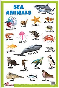 Sea Animals - Education Chart