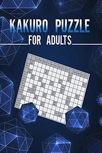 Kakuro puzzle for adults