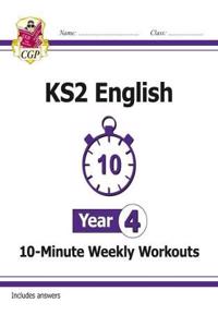 New KS2 English 10-Minute Weekly Workouts - Year 4