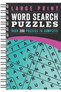 Large Print Word Search Puzzles