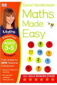 Maths Made Easy Numbers Preschool Ages 3-5