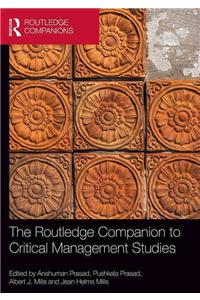 Routledge Companion to Critical Management Studies