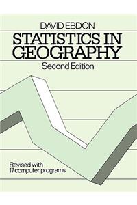 Statistics in Geography