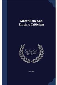 Materilism And Empirio Criticism