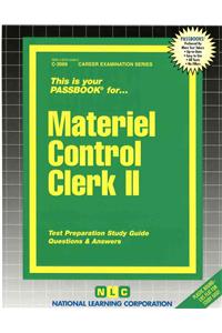 Materiel Control Clerk II