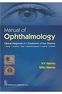 Manual of Ophthalmology