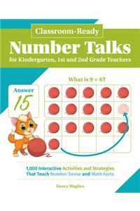 Classroom-Ready Number Talks for Kindergarten, First and Second Grade Teachers