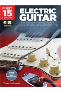 First 15 Lessons - Electric Guitar