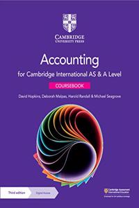 Cambridge International as & a Level Accounting Coursebook with Digital Access (2 Years)