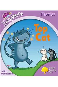 Oxford Reading Tree Songbirds Phonics: Level 1+: Top Cat