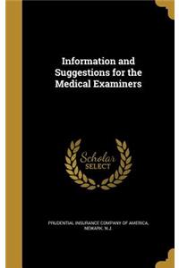 Information and Suggestions for the Medical Examiners