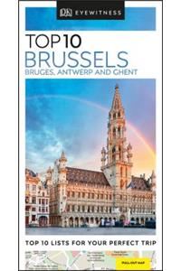 DK Eyewitness Top 10 Brussels, Bruges, Antwerp and Ghent