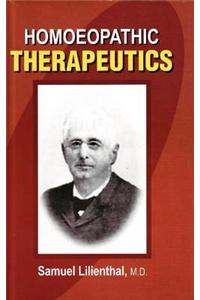 Homoeopathic Therapeutics