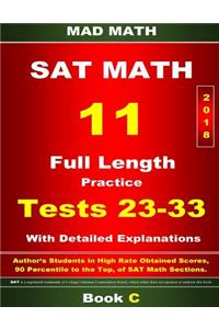 2018 New SAT Math Tests 23-33 Book C