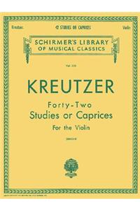 Kreutzer - 42 Studies or Caprices