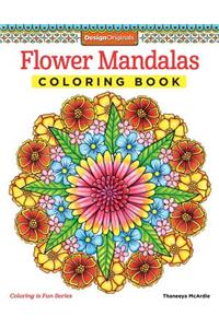 Flower Mandalas Coloring Book