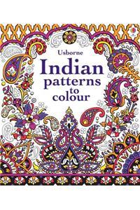 Indian Patterns to Colour