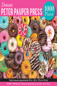 Donuts 1,000 Piece Jigsaw Puzzle