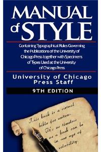 The Chicago Manual of Style by University