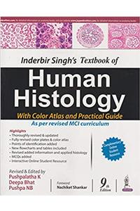 Inderbir Singh's Textbook Of Human Histology With Colour Atlas And Practice Guide