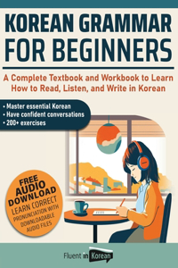 Korean Grammar for Beginners Textbook + Workbook Included